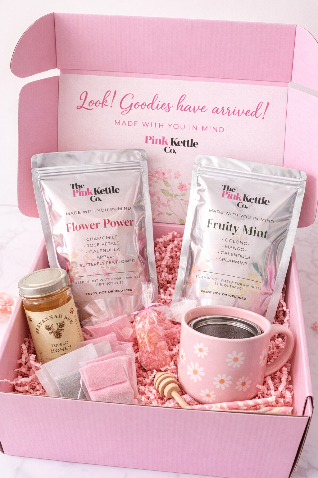 The Pink Kettle Club Monthly Box